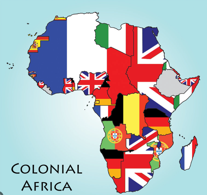 Map of Colonial Africa